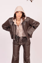 Elossa jacket (chocolate brown)