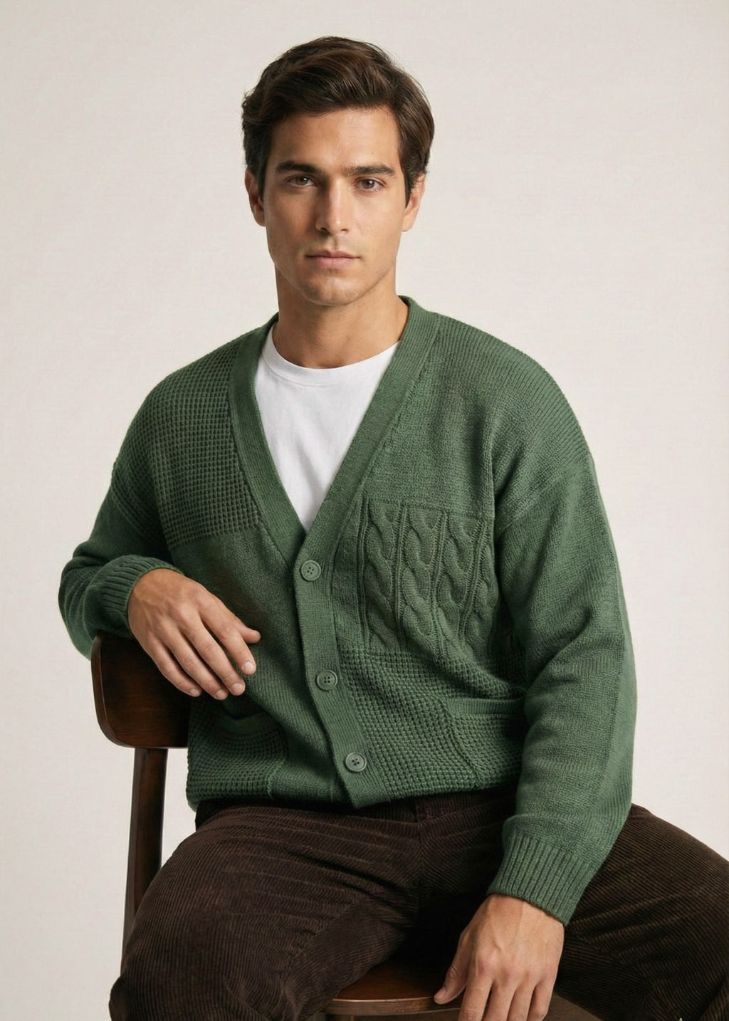 Revo Cardigan (Green)