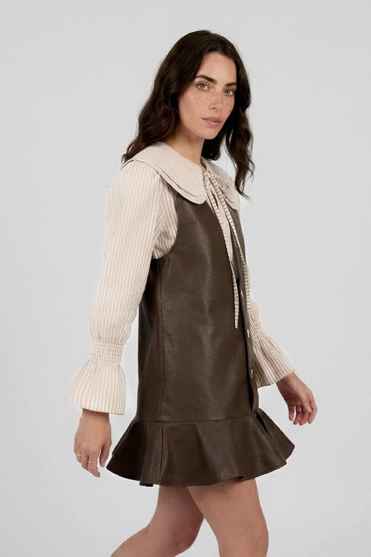 Vestido Wawki (Café Chocolate)