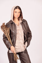 Elossa jacket (chocolate brown)