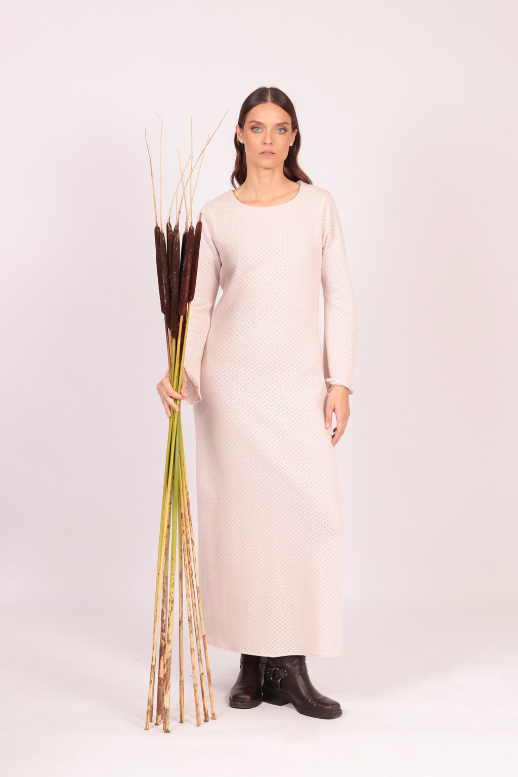 Vestido Tepe (beige rosa)
