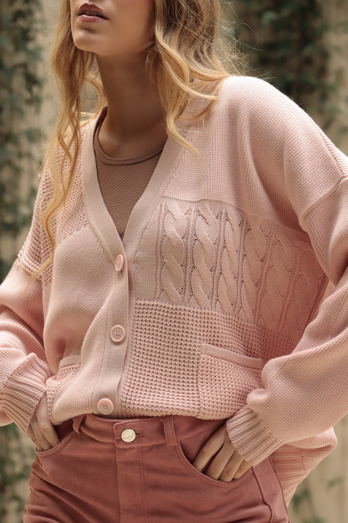 Cardigan Revo (Palo de rosa)