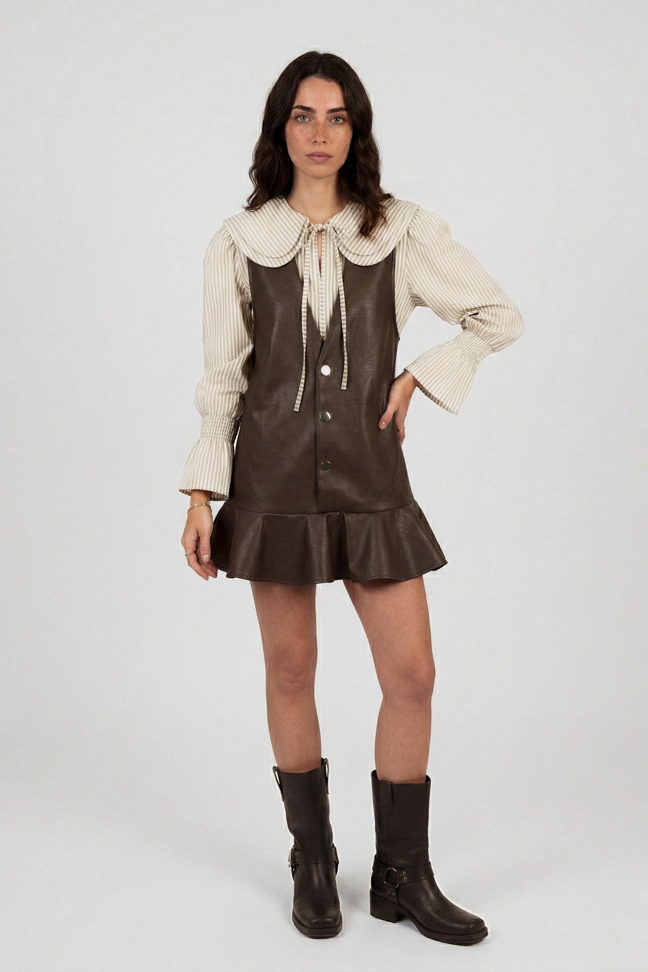 Vestido Wawki (Café Chocolate)