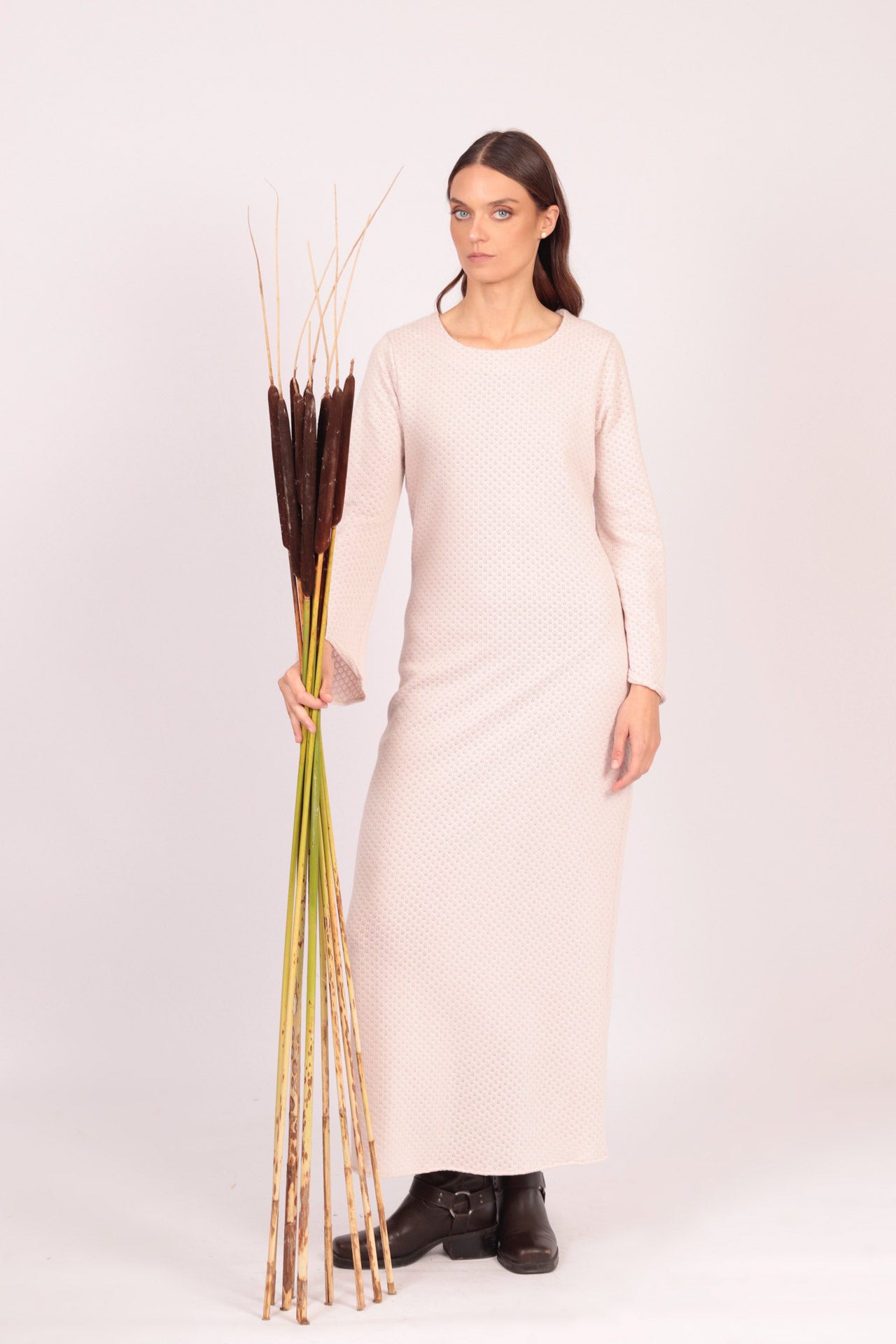 Vestido Tepe (beige rosa)