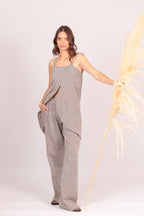 Top Ziv (rayas cafés con blanco)