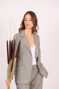 Blazer Vivus (Cuadros verdes con blanco)