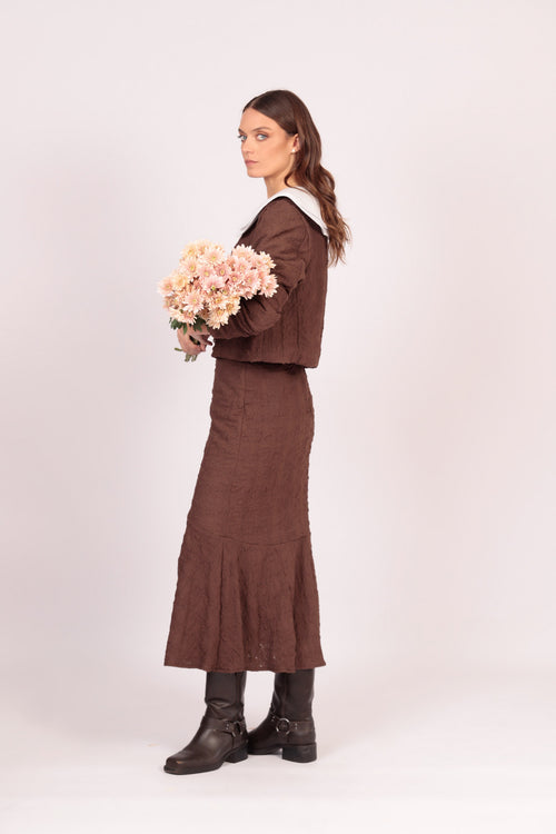 Falda Viva (café chocolate)