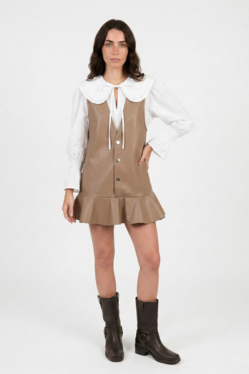 Vestido Wawki (Beige)