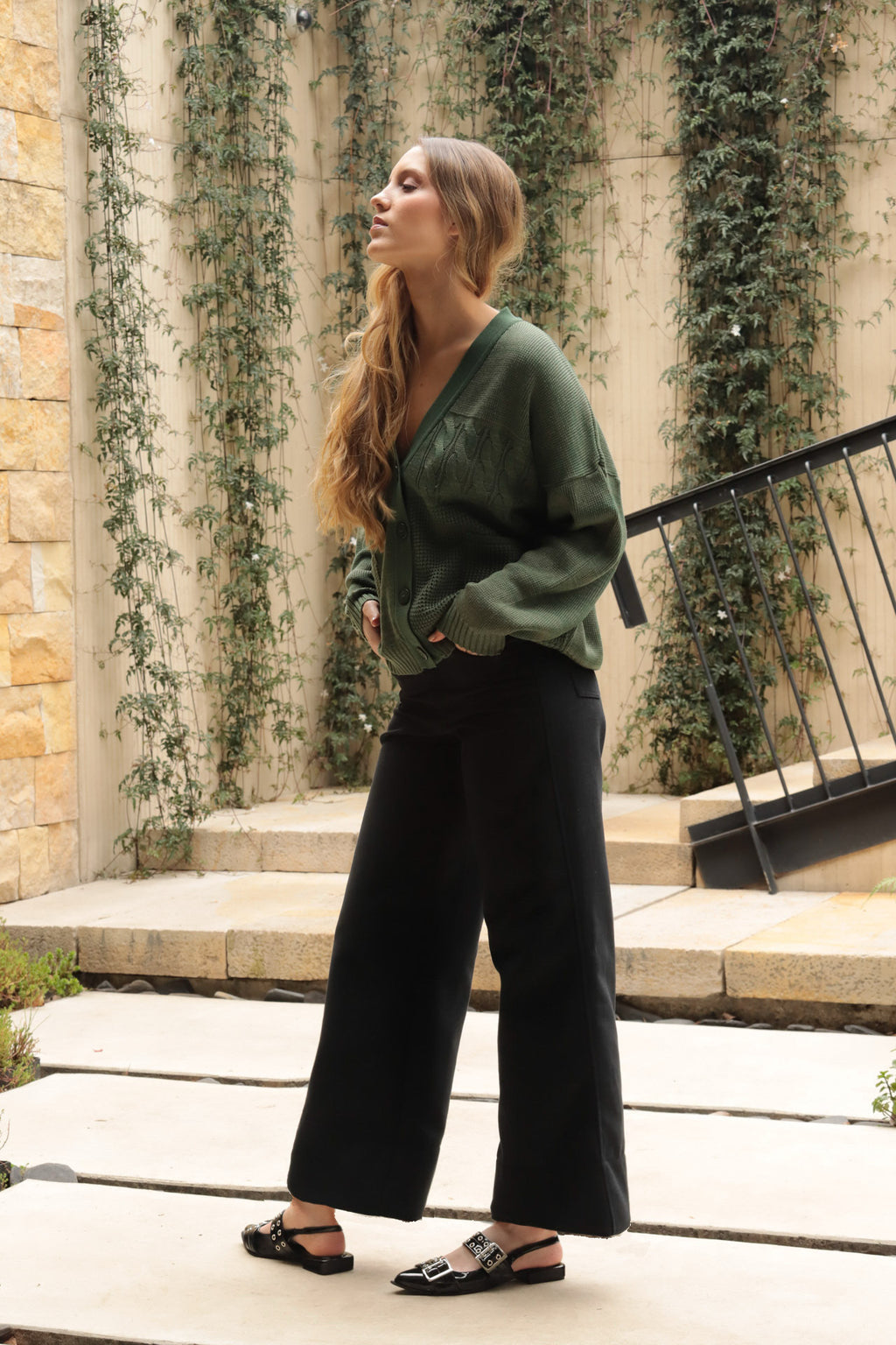 Revo Cardigan (Green)