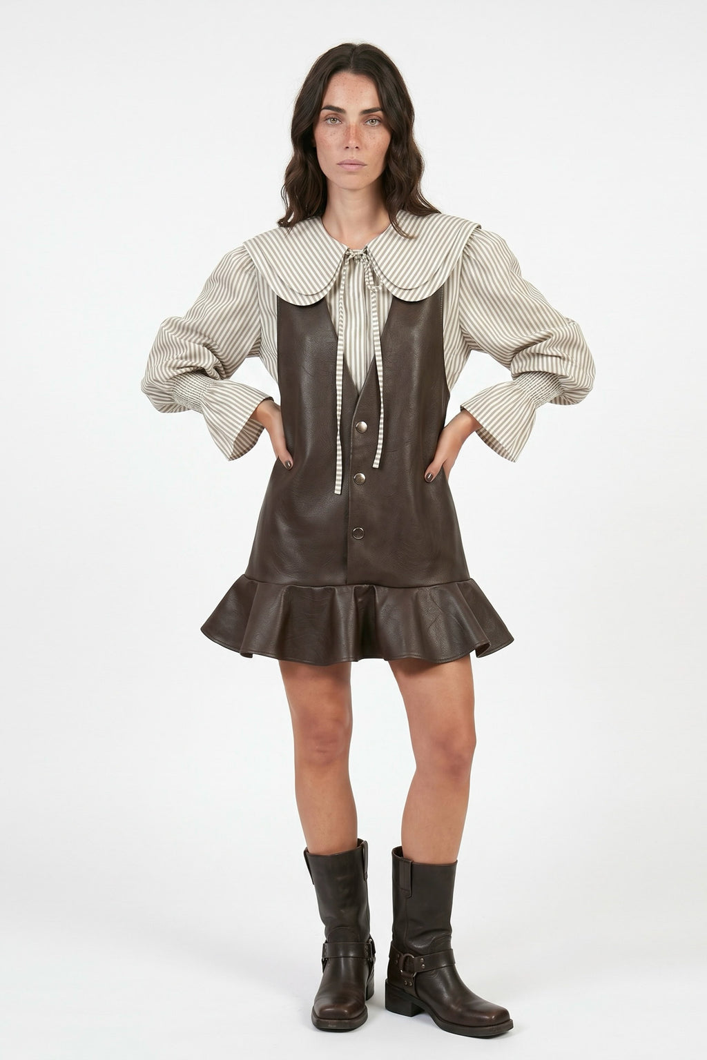 Vestido Wawki (Café Chocolate)