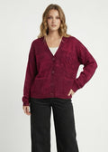 Cardigan Revo (Burgundy)