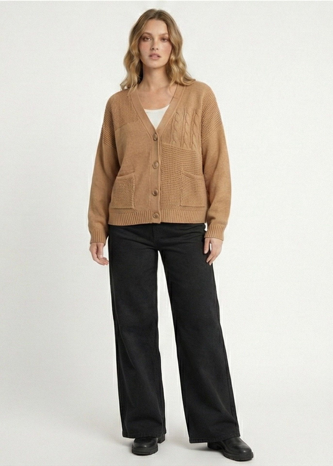 Cardigan Revo (Coffee)