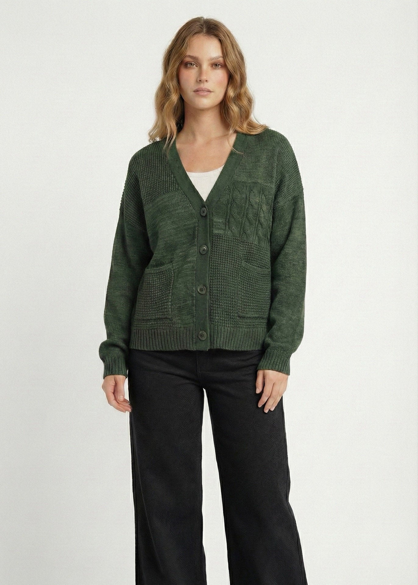 Revo Cardigan (Green)