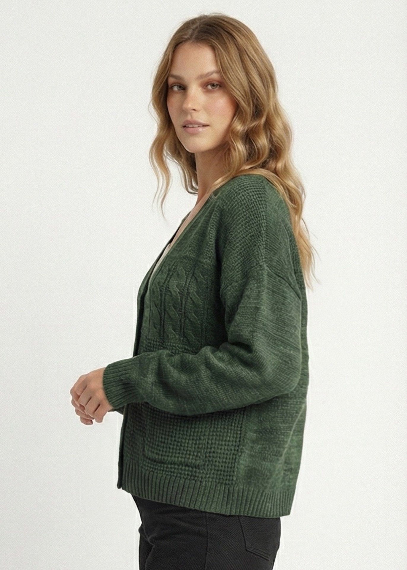 Revo Cardigan (Green)