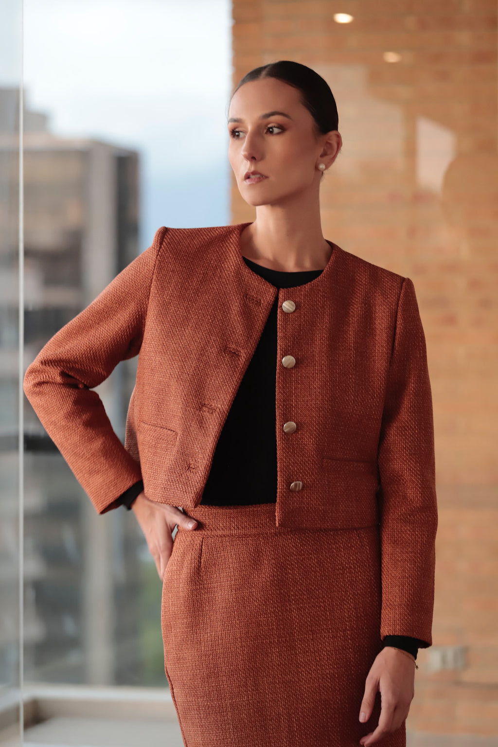 Chaqueta Gigil (Terracota)