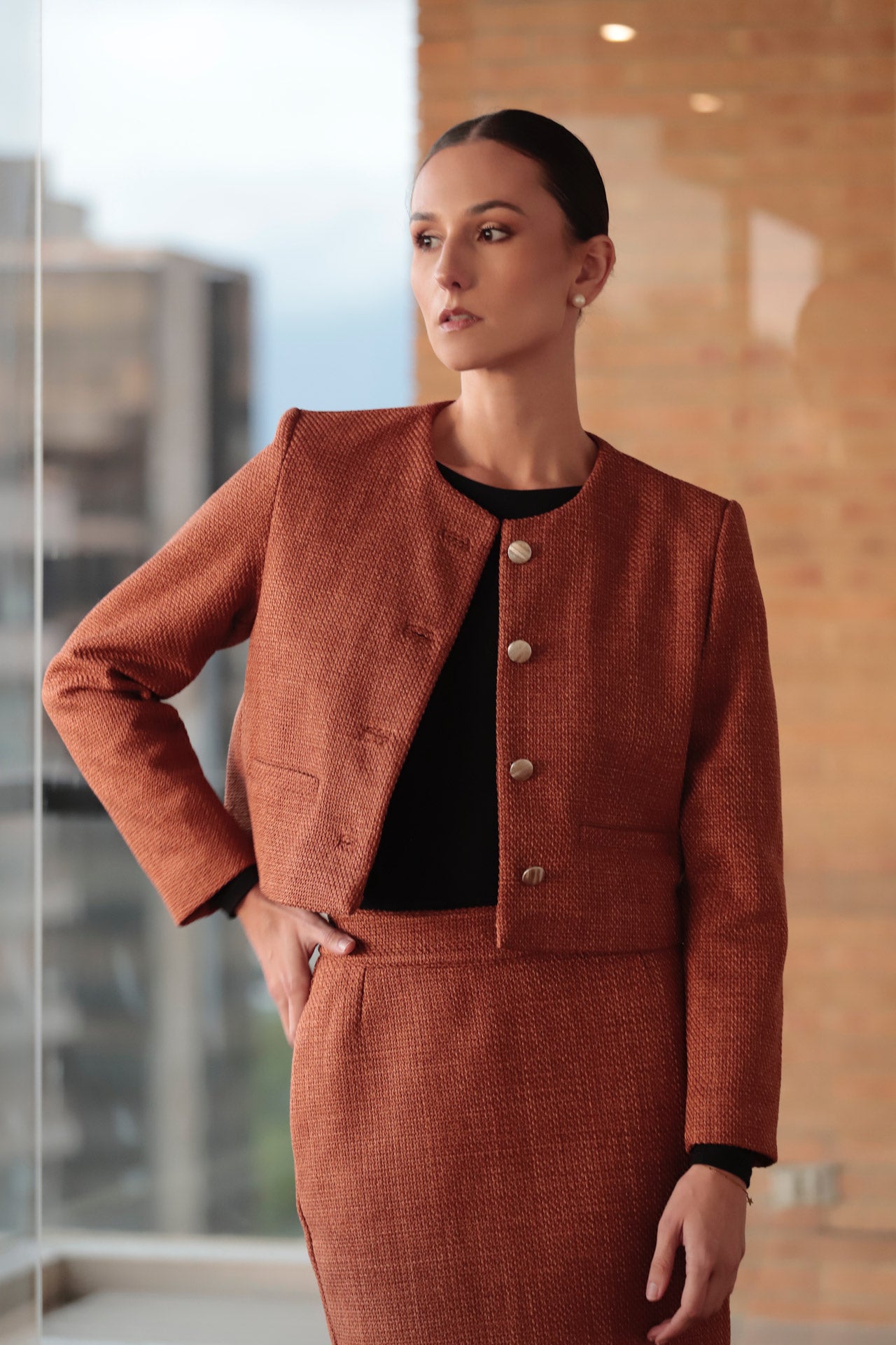 Chaqueta Gigil (Terracota)