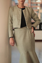 Falda Samar (Pistacho)