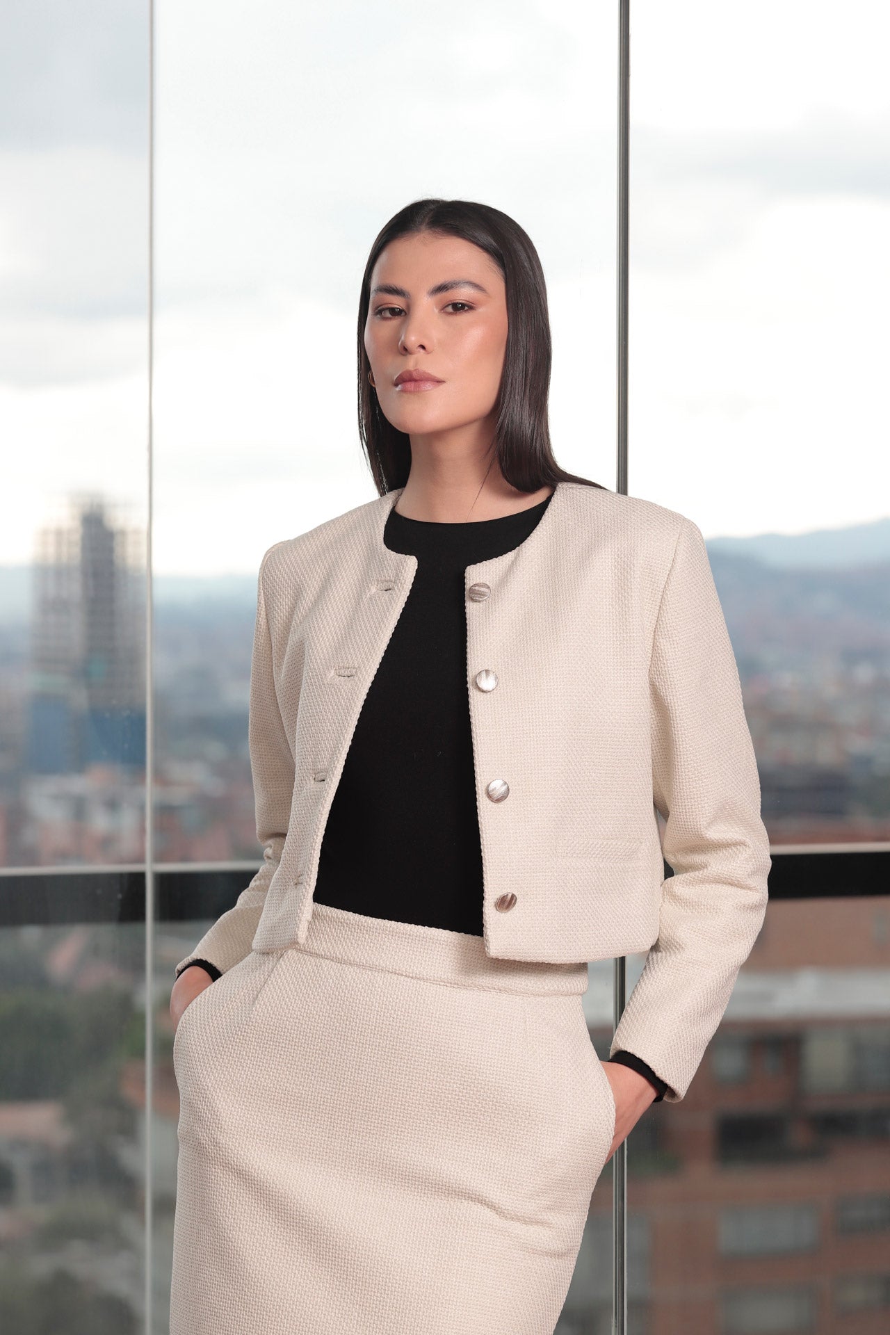 Chaqueta Gigil (Crema)