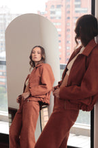 Chaqueta Toska (Terracota)