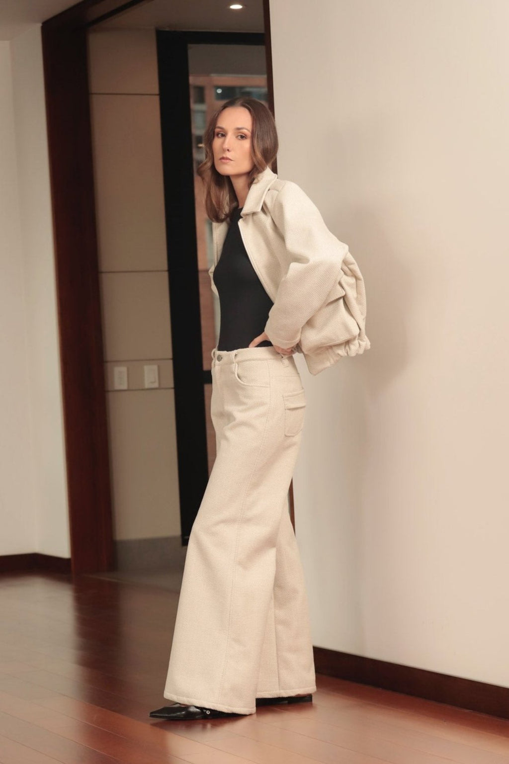 Pantalón Goya (Crema)