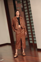 Manja Skirt (Coffee)